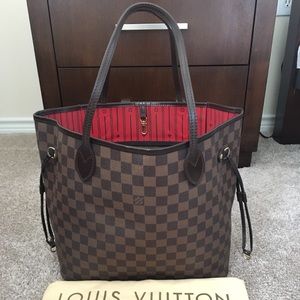Authentic preowned lv Neverfull MM